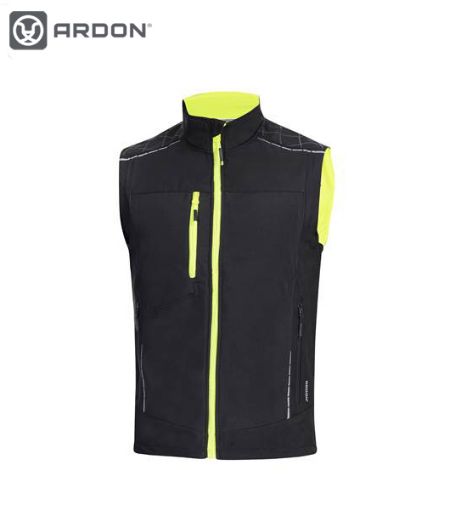 Slika Prsluk softshell ARDON®VISION crno žuta