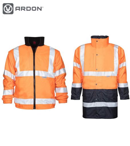 Slika Jakna HI-VIZ ARDON®4in1 narančasta