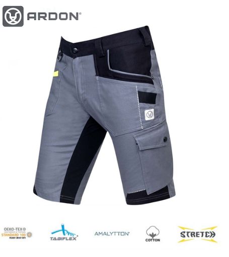 Slika Kratke radne hlače ARDON®4XSTRETCH sive