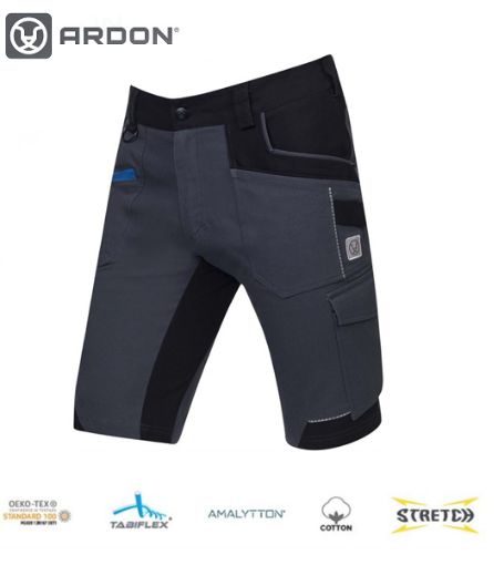 Slika Kratke radne hlače  ARDON®4XSTRETCH® tamno sive