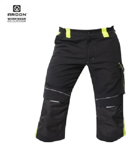 Slika Radne hlače 3/4 ARDON®NEON crno-žute