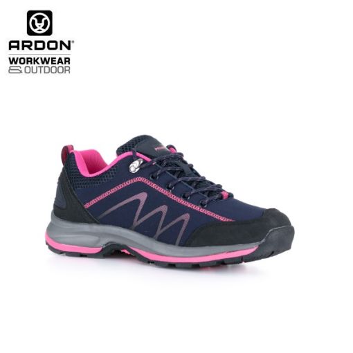 Slika Cipela niska ARDON®BLOOM plavo pink