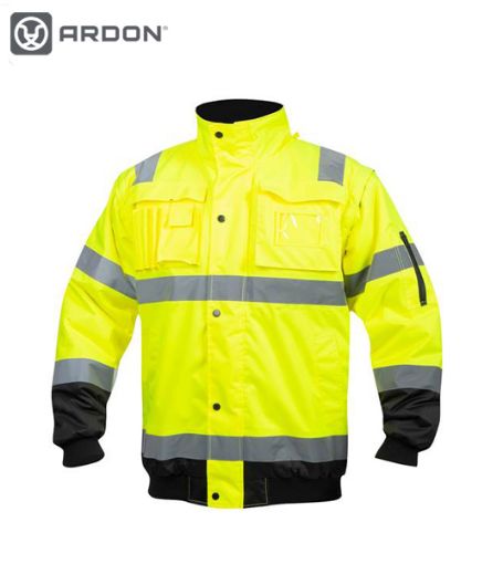 Slika Signalizirajuća jakna ARDON®HOWARD REFLEX + Hi-viz žuta,