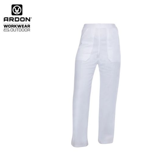 Slika Radne hlače klasične ARDON®SANDER ženske bijele
