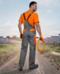 Slika Hlače farmer ARDON®STRONG sivo narančaste