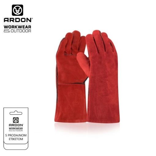 Slika Rukavice ARDON®4MIG RED (RENE) varilačke s kartončićem