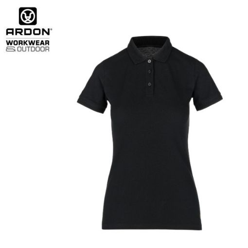 Slika Polo majica kratkih rukava ARDON®ZIDYN ženska, crna