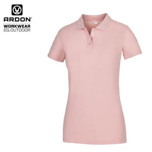 Slika Polo majica kratkih rukava ARDON®ZIDYN ženska, ružićasta