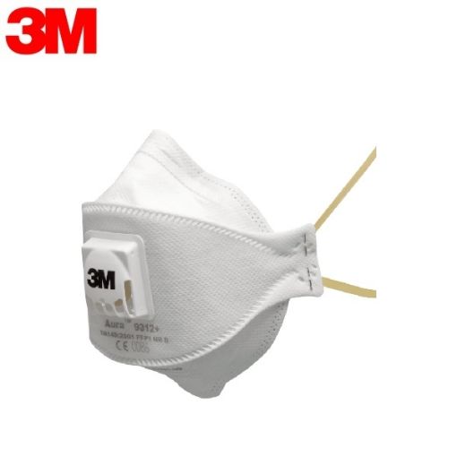 Slika Čestićni respirator 3M®AURA® sa ventilom, FFP1, 9312+