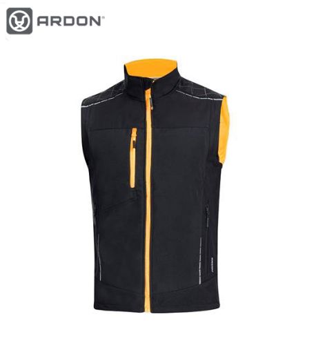 Slika Prsluk softshell ARDON®VISION crno-narančasti